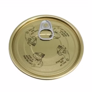 Deckel für Dose 214# 70 mm Weißblech TFS Leicht zu öffnender Dosendeckel/Ende Eoe für Lebensmittel