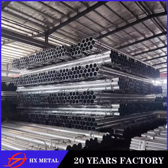 Tragfähigkeit von Gerüstrohren, feuerverzinktes Stahlrohr