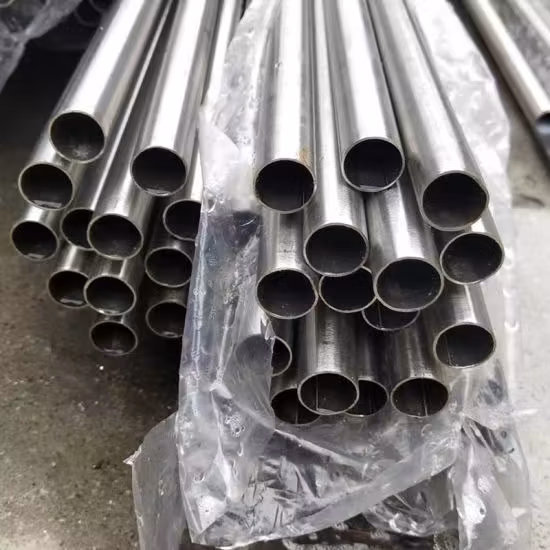 Rundes Edelstahlrohr ASTM A270 A554 SS304 316L 316 310S 440 1.4301 321 904L 201 Vierkantrohr Inox Ss Nahtloses Rohr